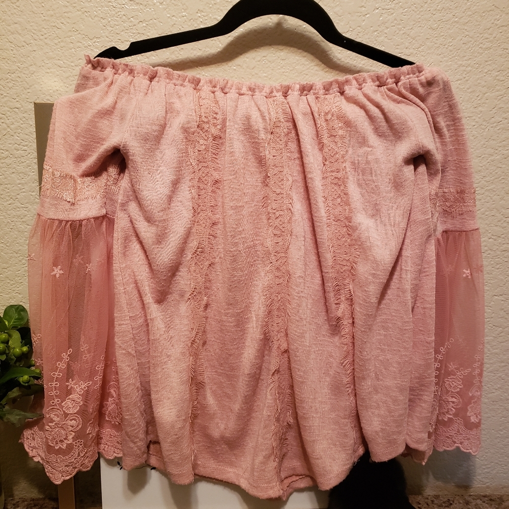Lace Detail Top